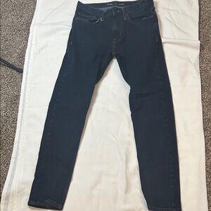 Old Navy Men's Dark Blue Slim Taper built in flex